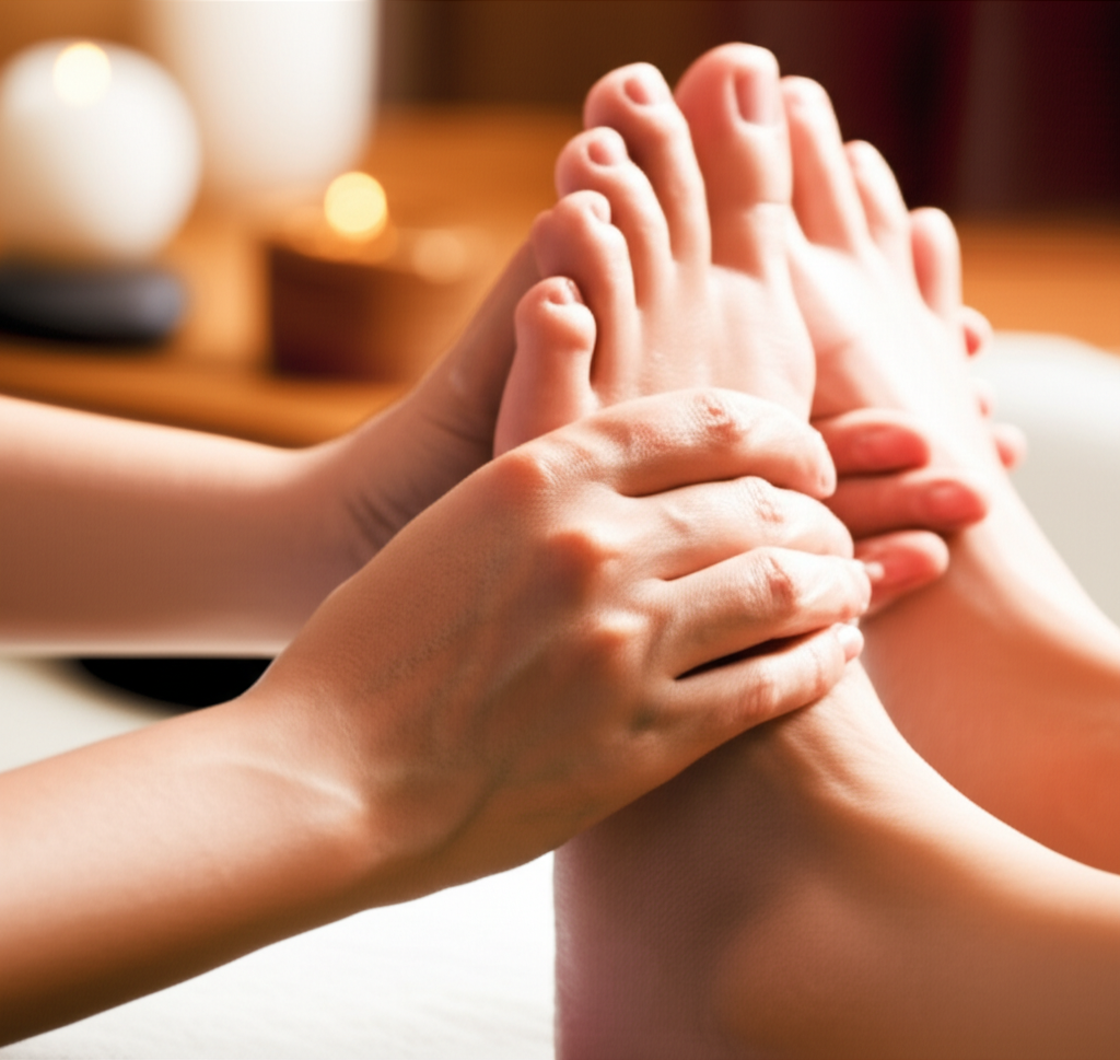 Fußreflexzonenmassage
